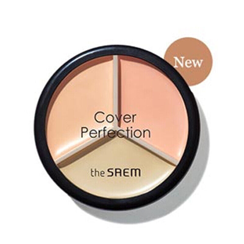 the SAEM Cover Perfection Triple Pot Concealer 4.5g*3