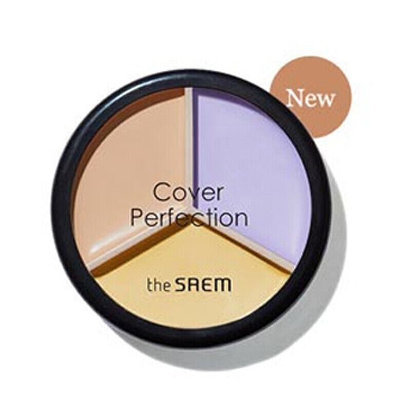 the SAEM Cover Perfection Triple Pot Concealer 4.5g*3