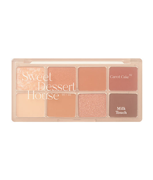 milktouch Be My Sweet Dessert House Palette 14g #02 Carrot Cake