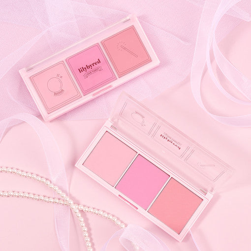 lilybyred Love Tarot Blusher Palette #02 Wish You Cool