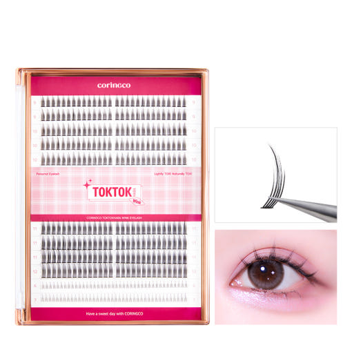 CORINGCO Toktok-Hara Wink Fake Eyelashes 292pcs (Mix Set)