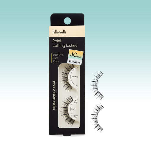 Fillimilli Point Cutting Lashes #VOLUME UP JC-CURL (12mm)